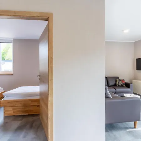 Lovely Bungalow In With Terrace Hallschlag